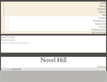 Tablet Screenshot of novelhill.com